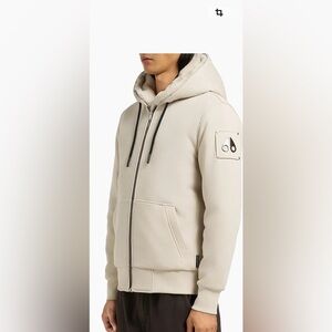 Moose knuckles men's classic bunny, zip up hoodie size XXL